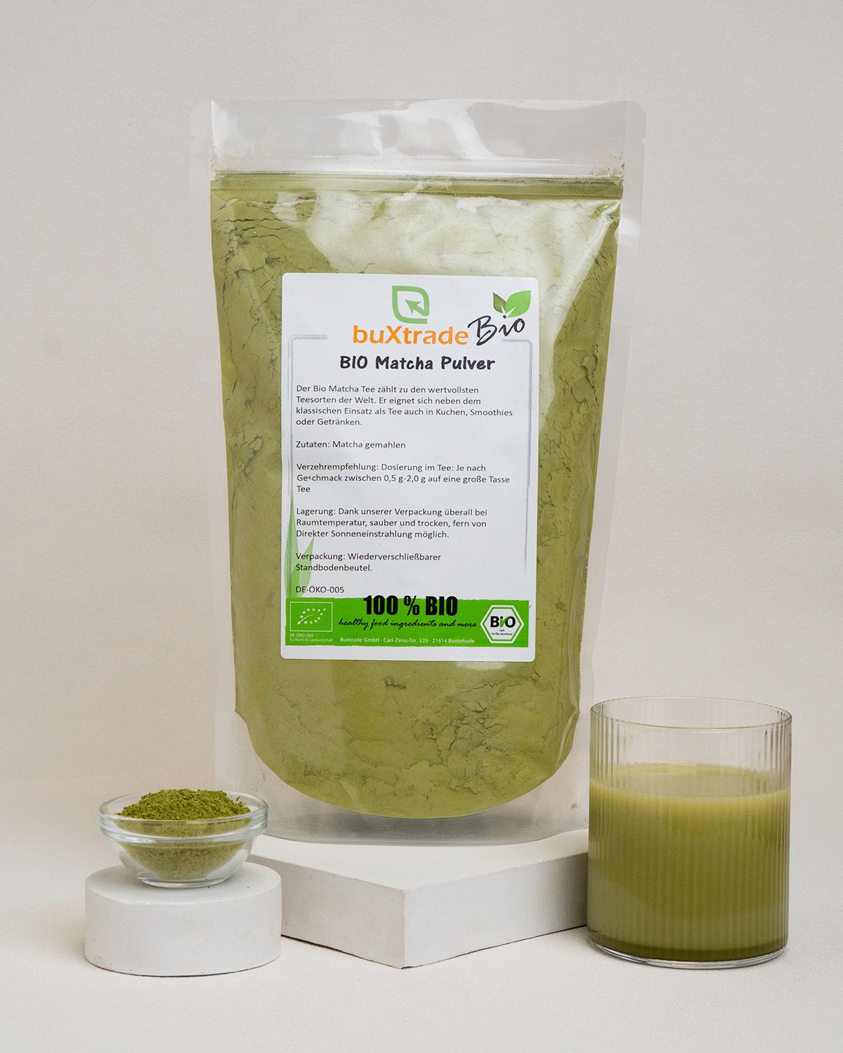 Bio-Matcha-Pulver