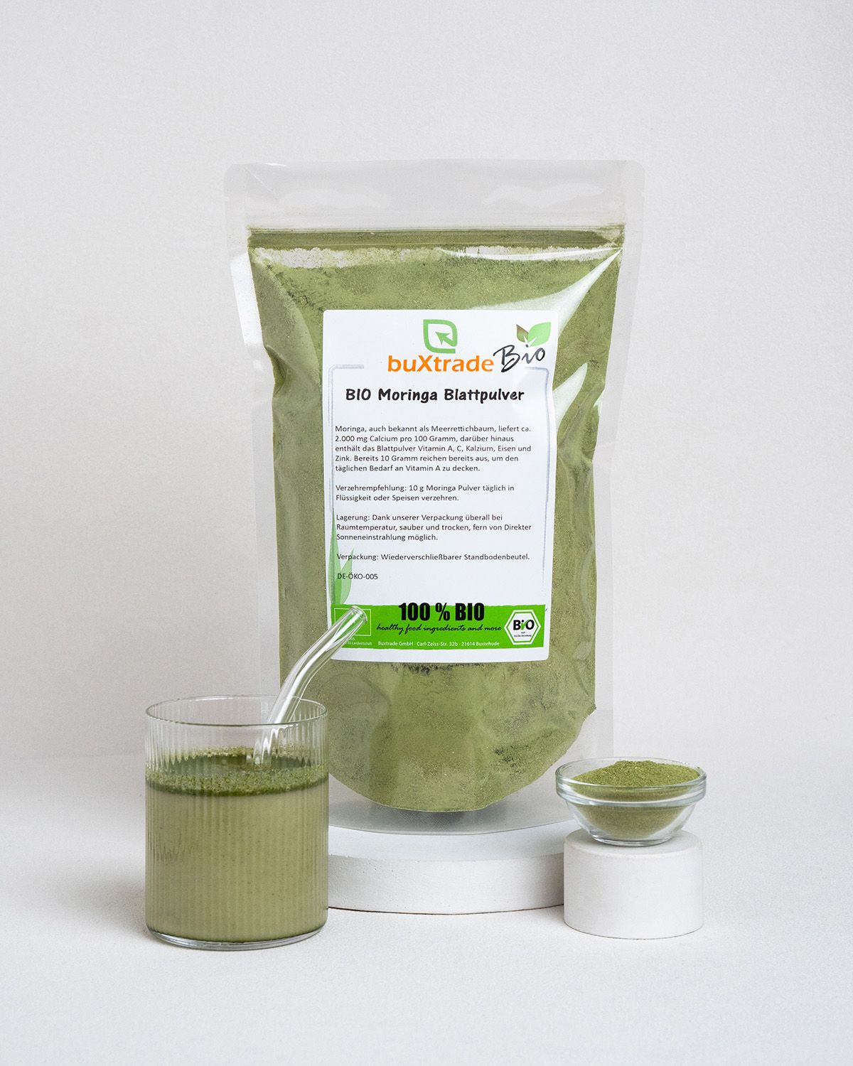 Poudre de moringa bio