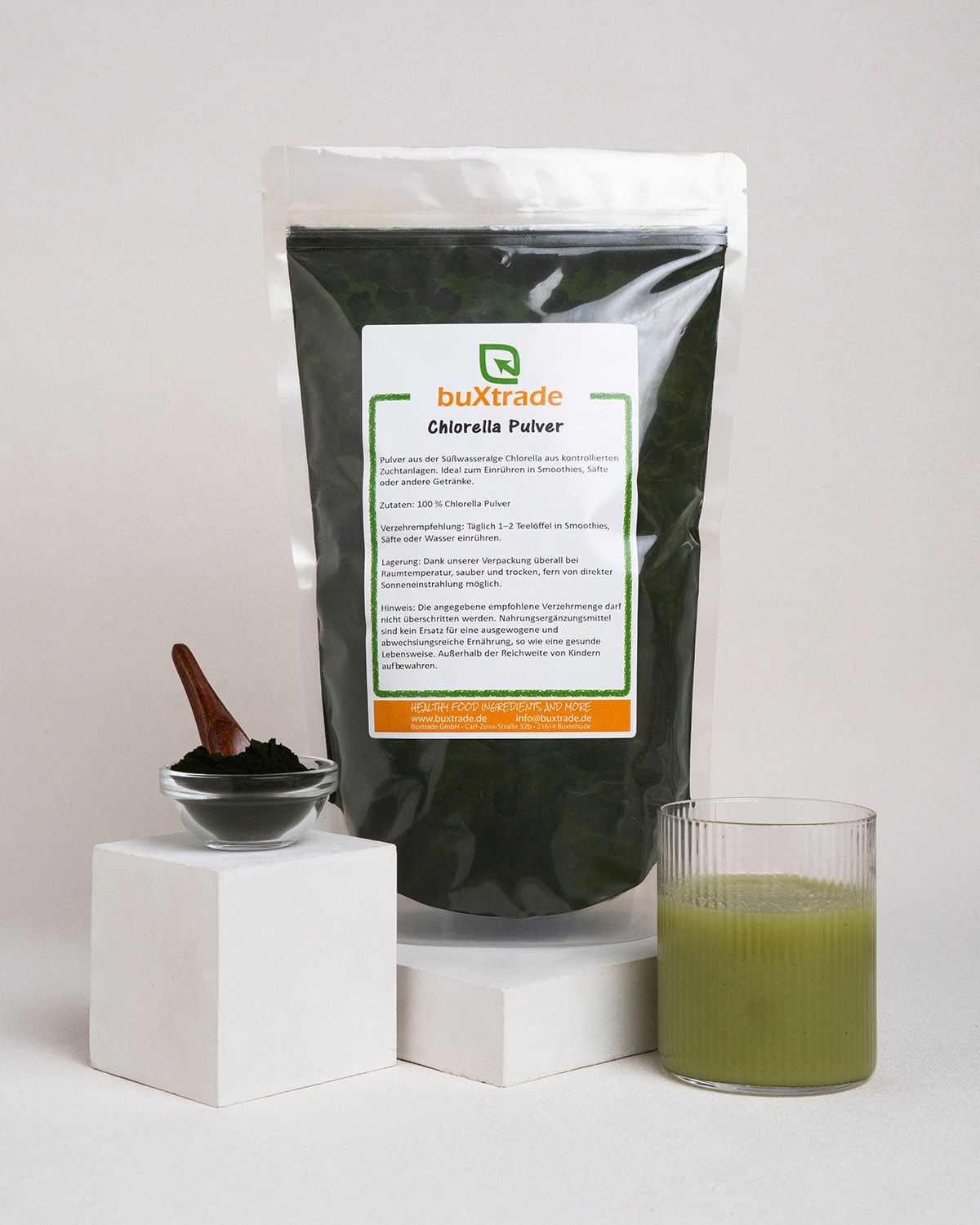 Chlorella Pulver