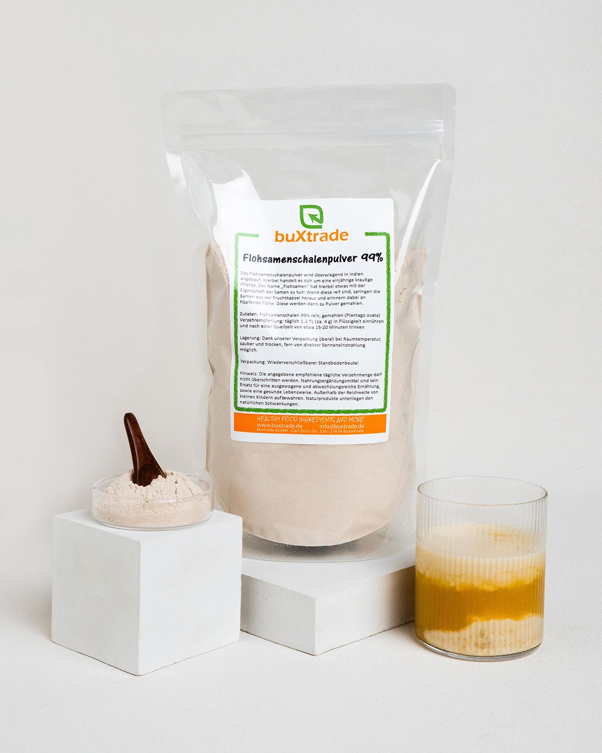 Polvo de cáscara de psilio 99