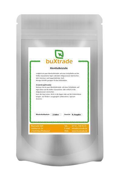 Menthol crystals / menthol of natural origin