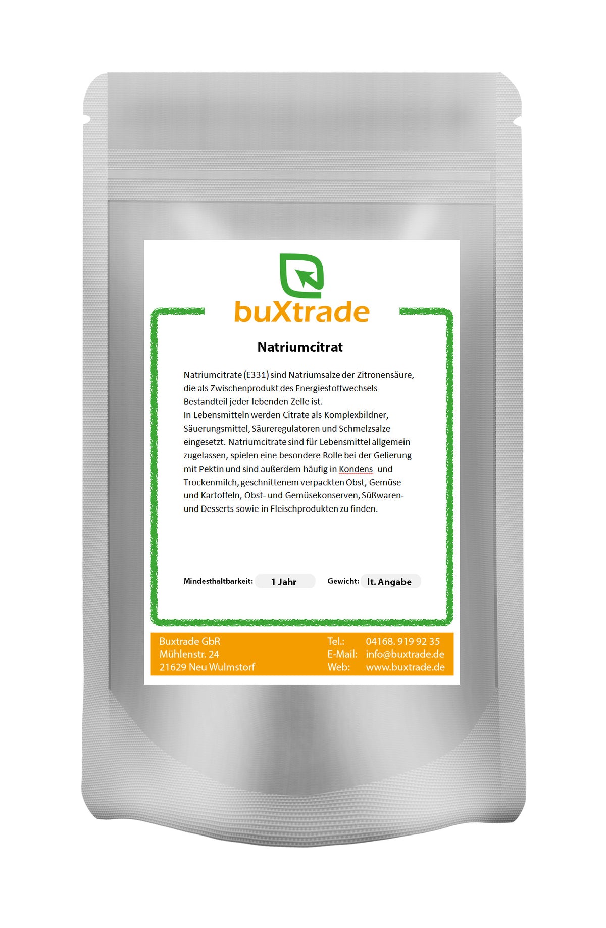 Citrate de sodium