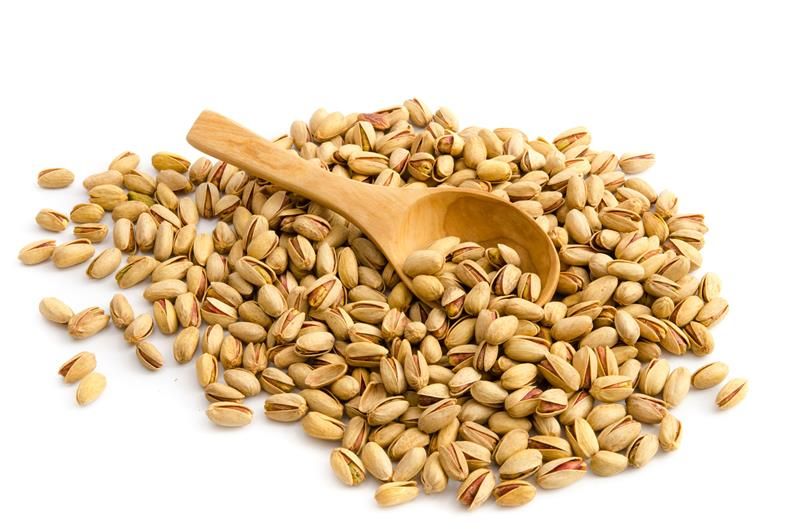 Pistachio kernels with shell