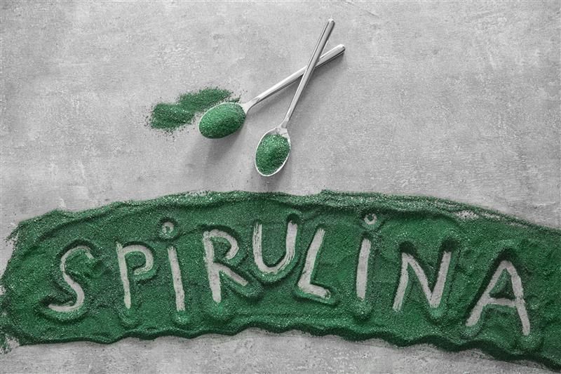Spirulina biologica in polvere