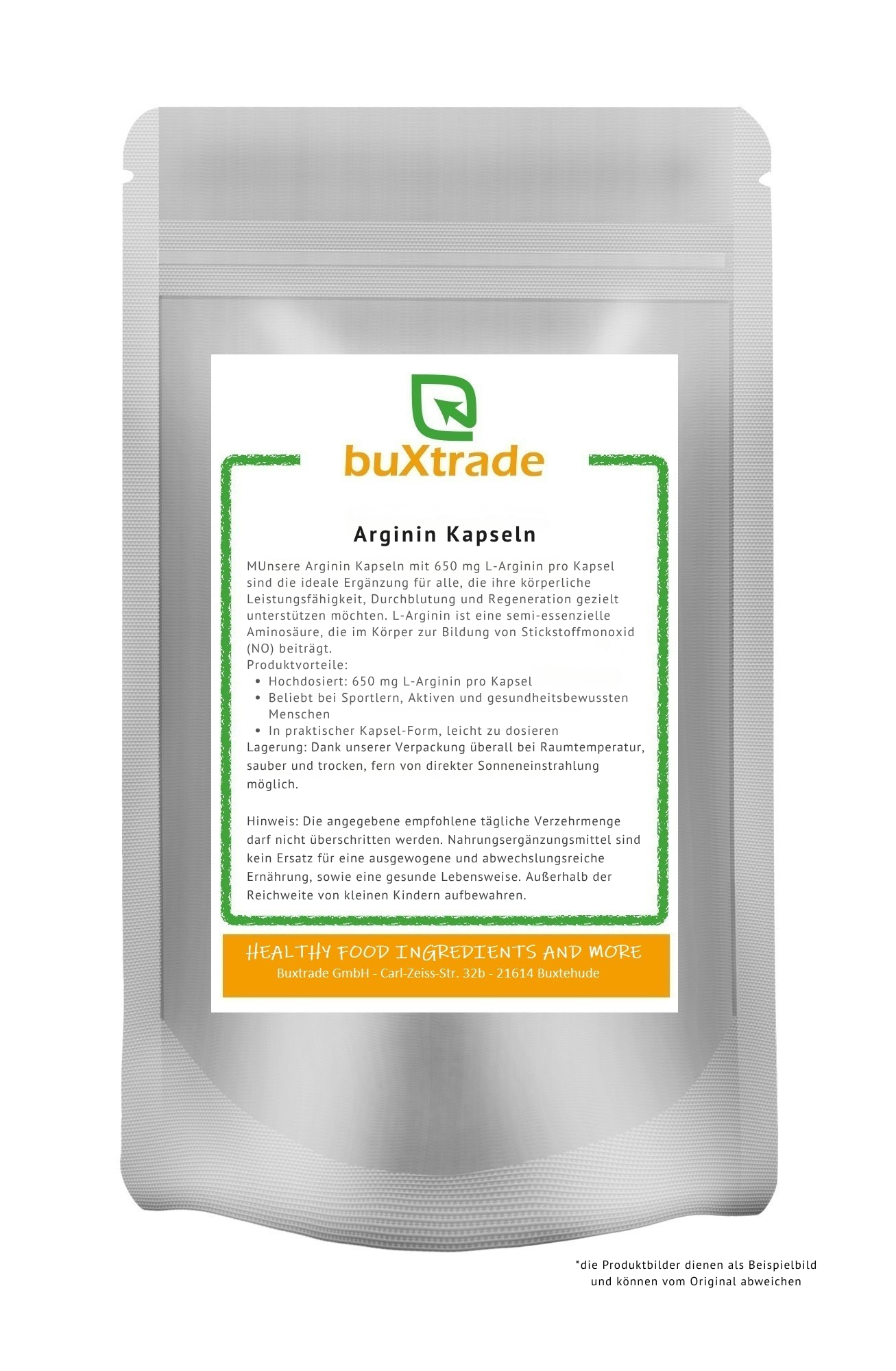 L-arginine capsules