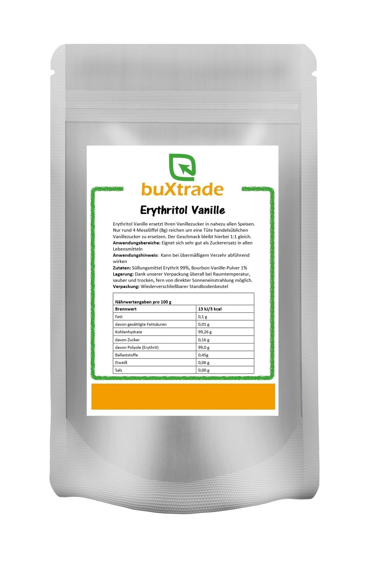Eritritolo vaniglia