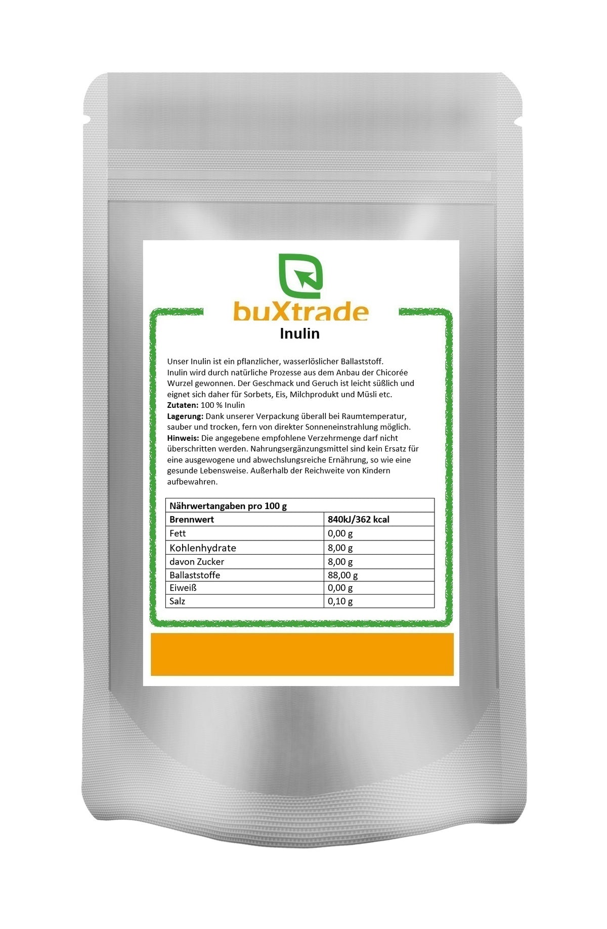 Poudre d'inuline