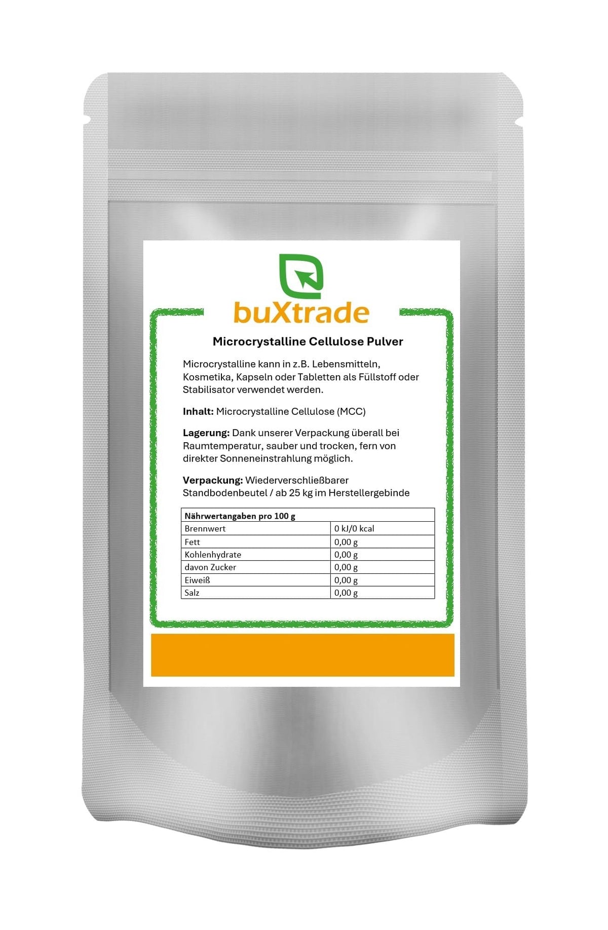 Poudre de cellulose microcristalline (MCC)