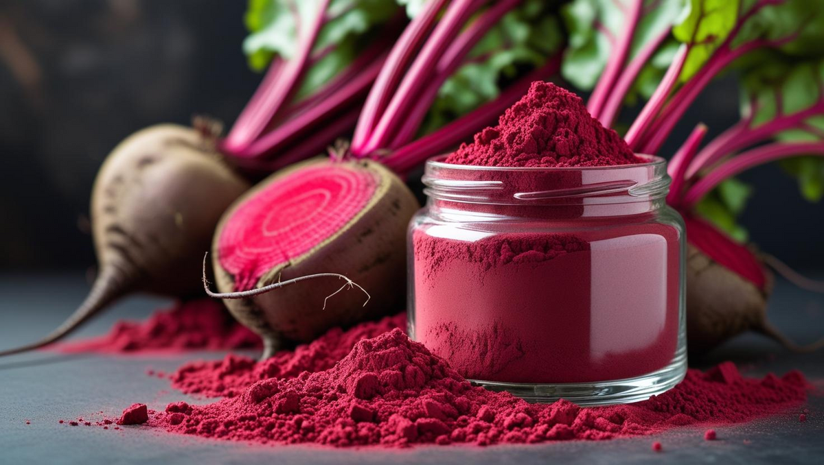 Poudre de betterave rouge