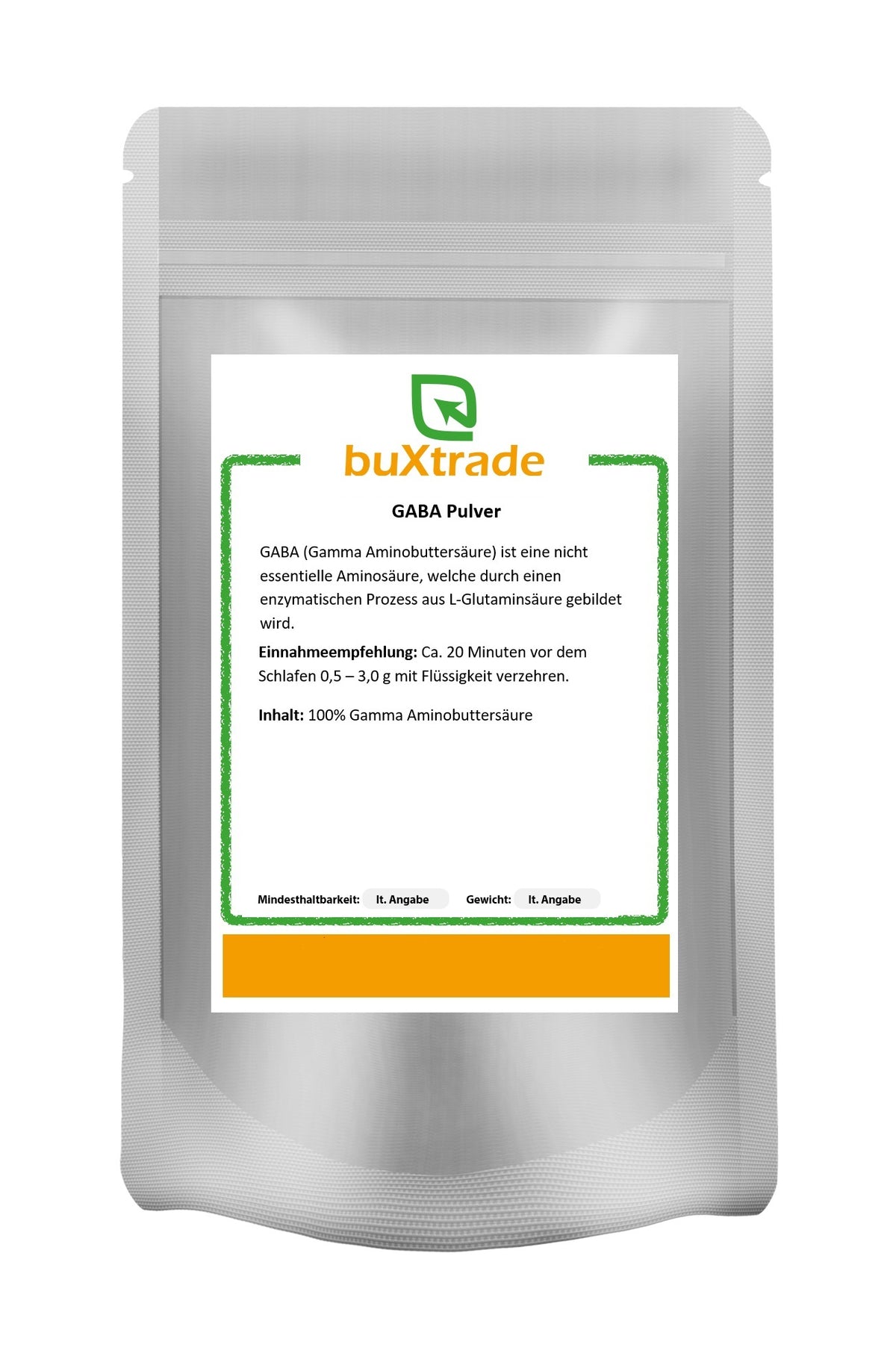 Poudre de GABA - acide gamma-aminobutyrique