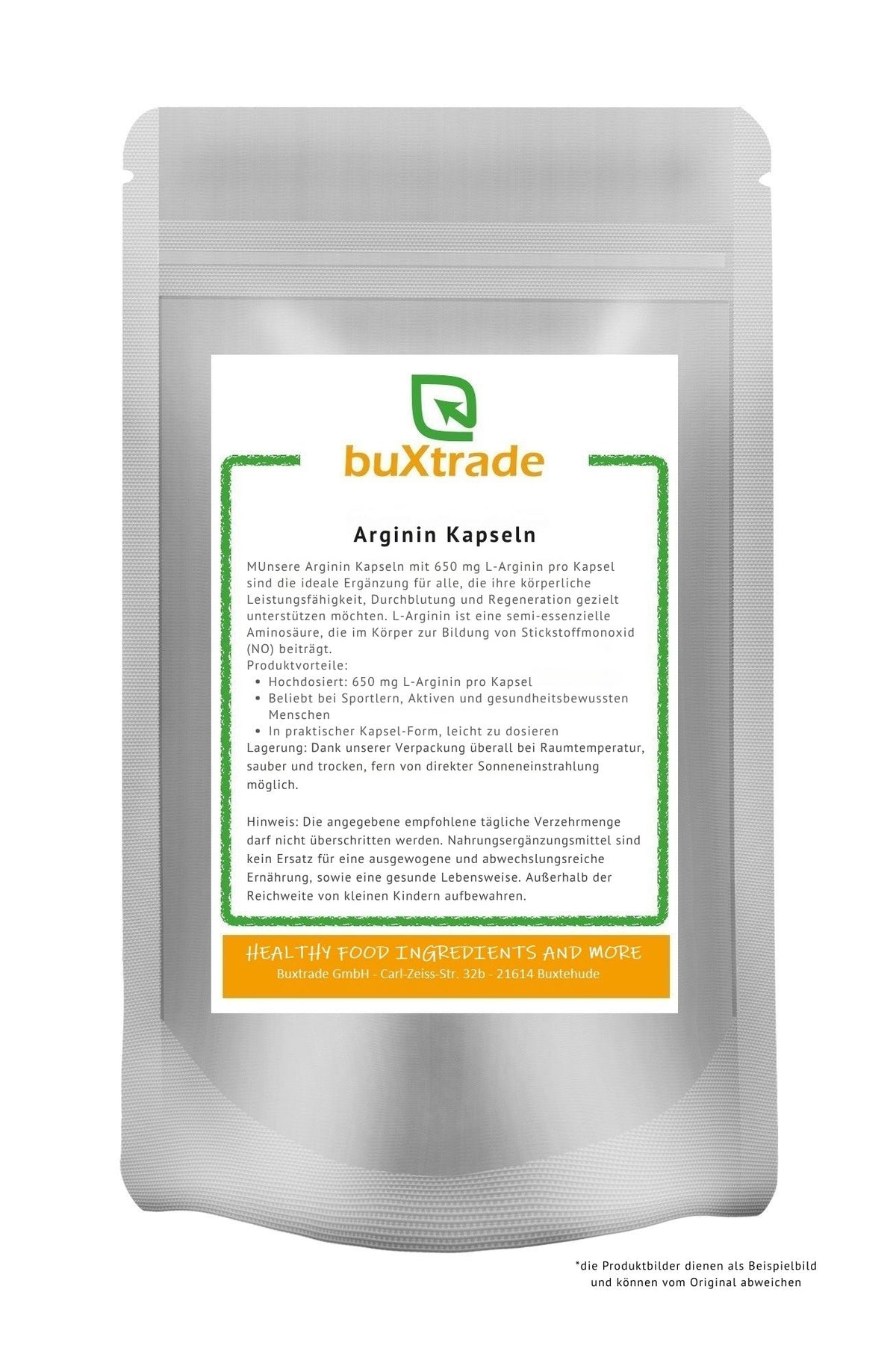 Cápsulas de L-arginina