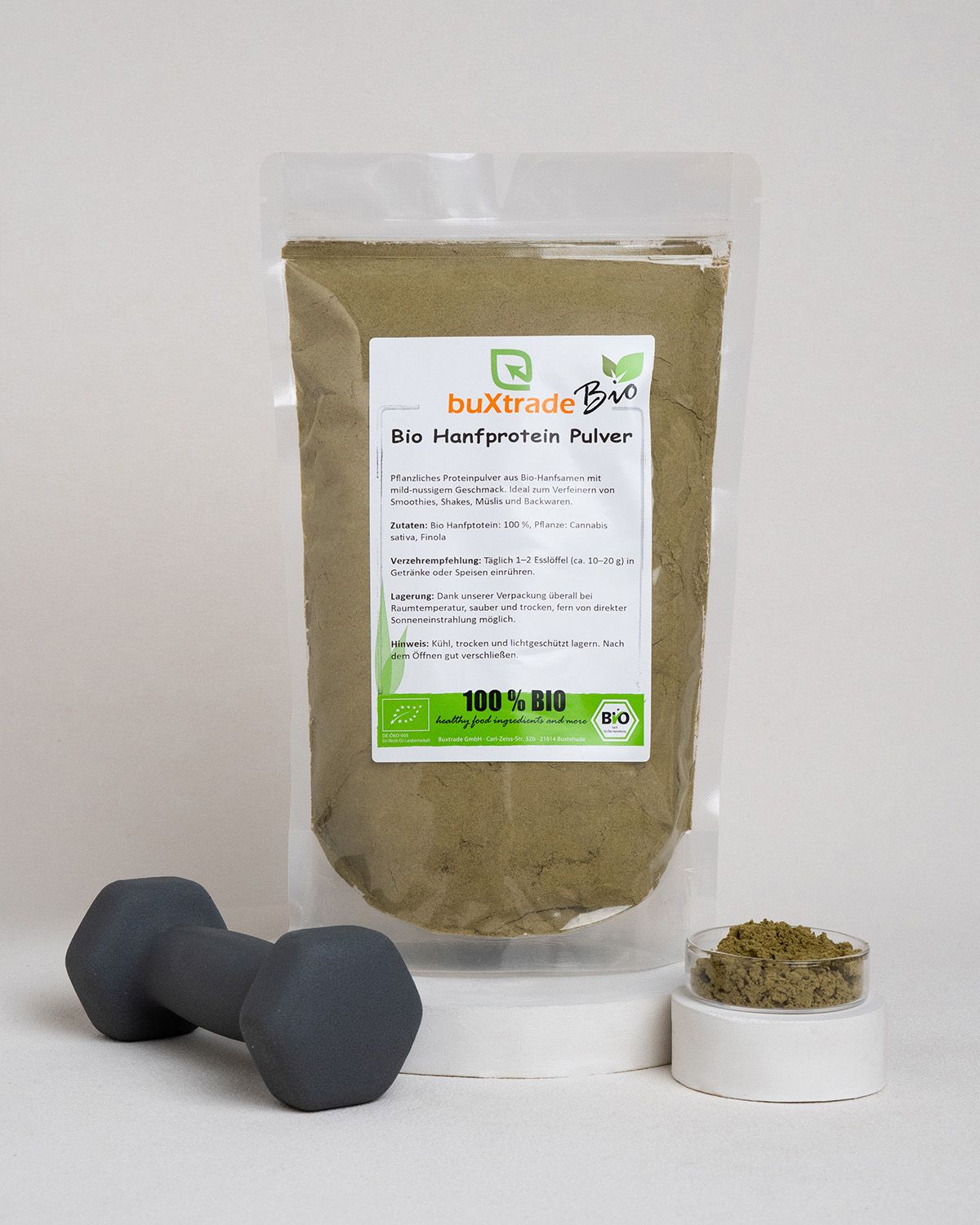Bio Hanfprotein Pulver