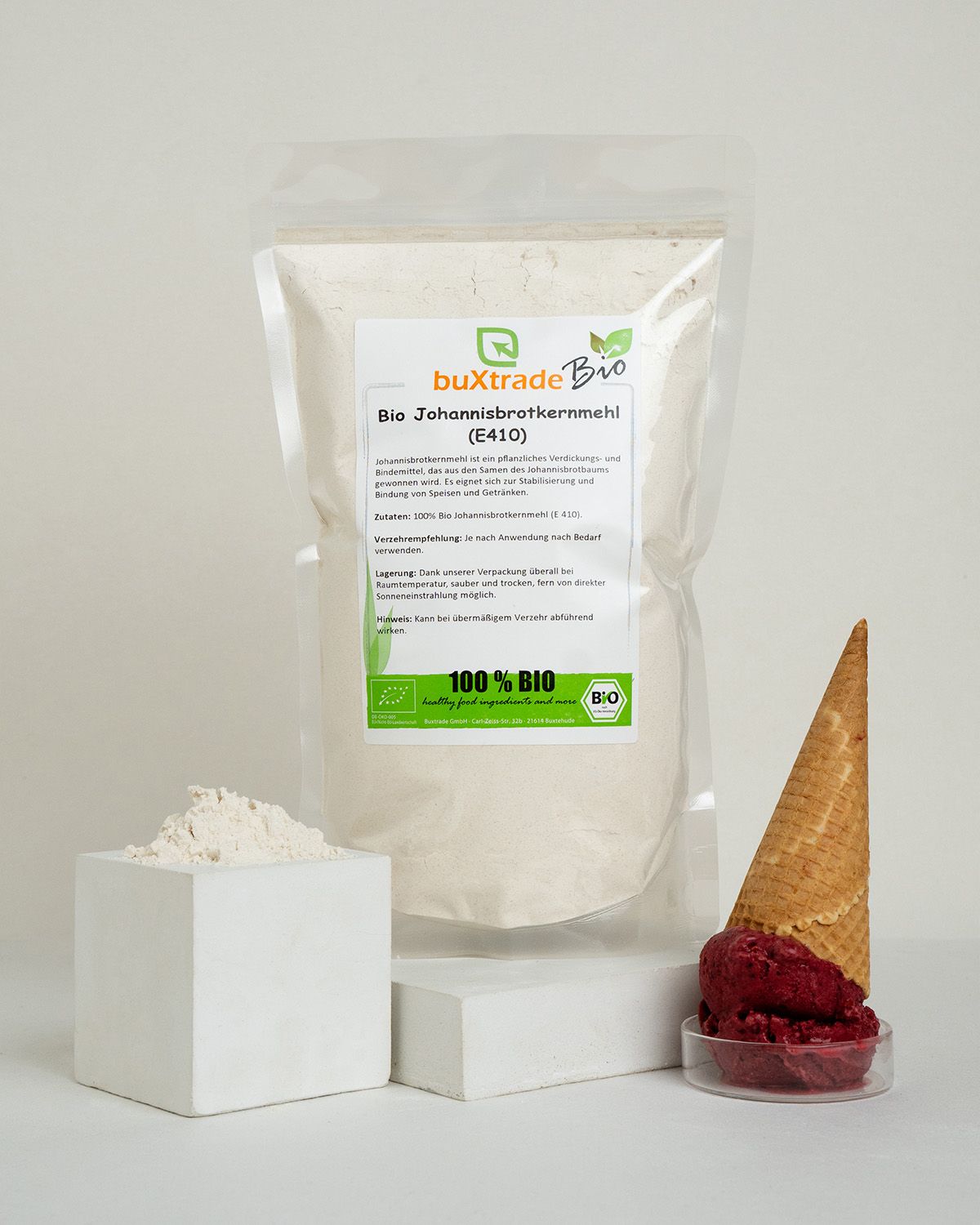 Bio Johannisbrotkernmehl