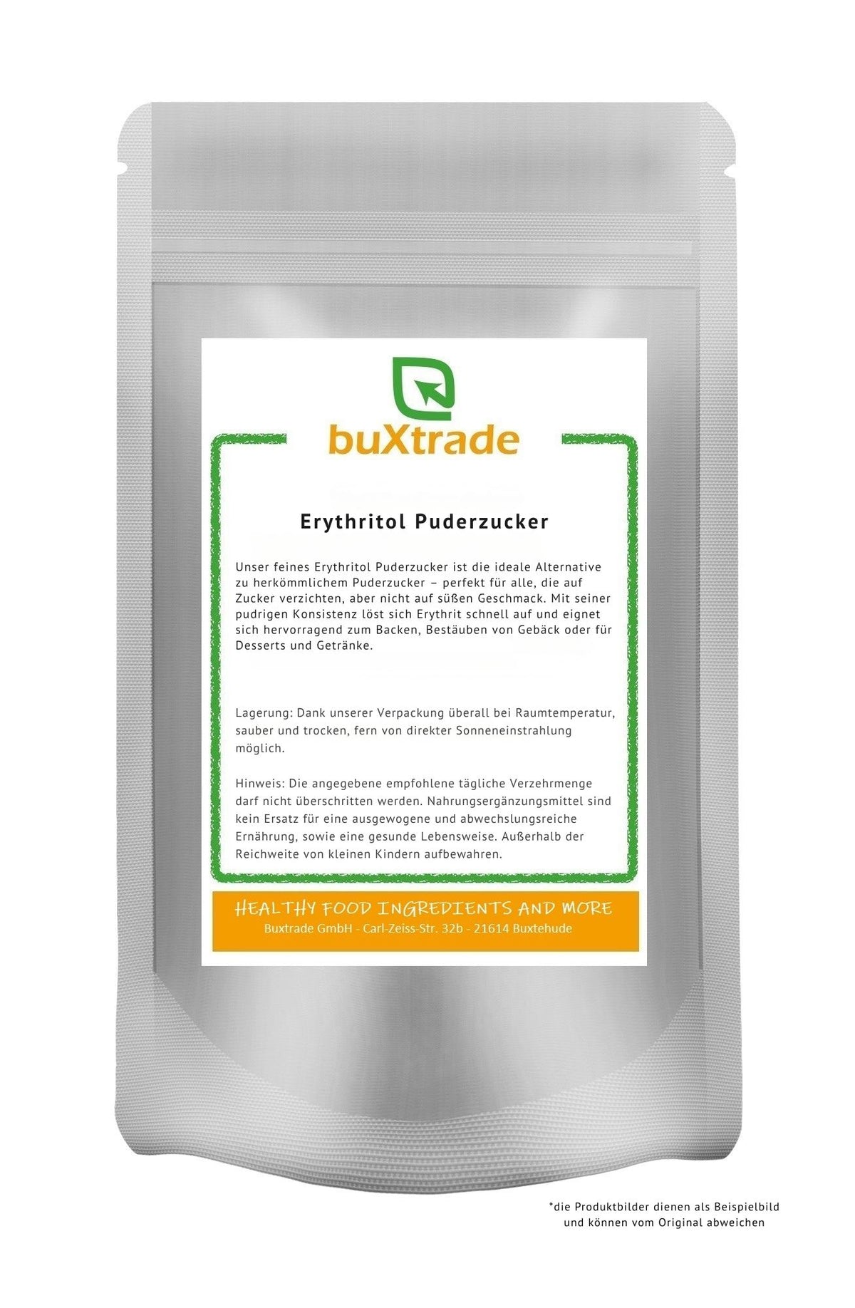 Erythritol Puderzucker - Puderzuckerersatz