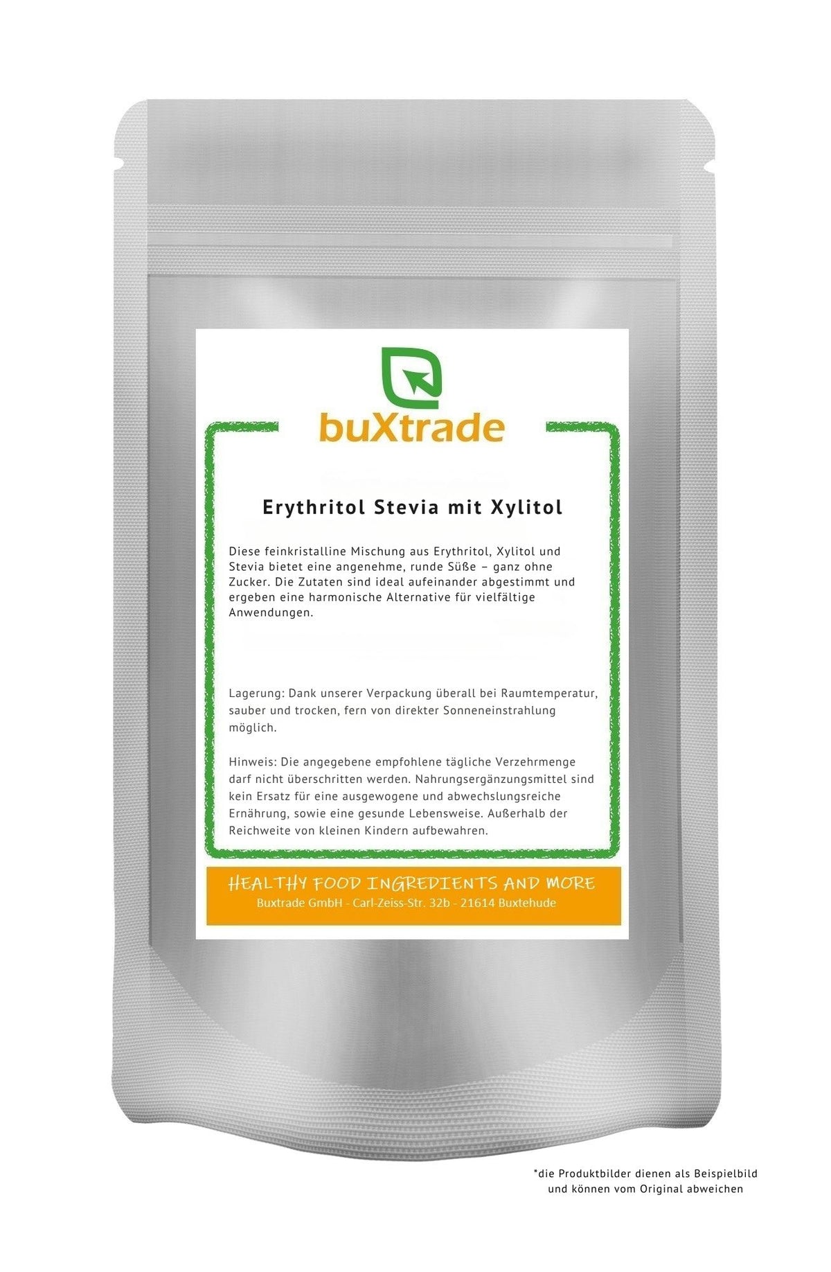 Erythritol Stevia mit Xylitol