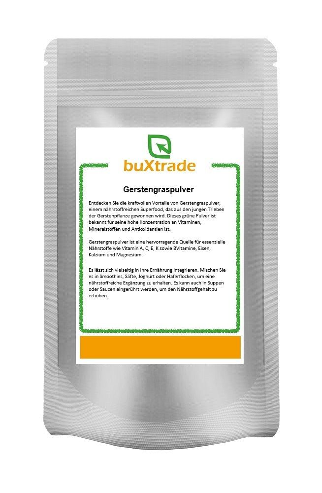 Gerstengraspulver