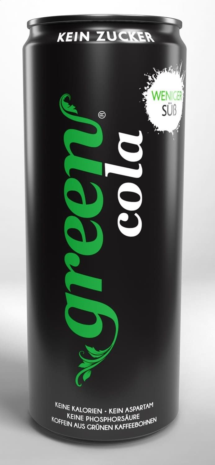 Green Cola can 0.33l