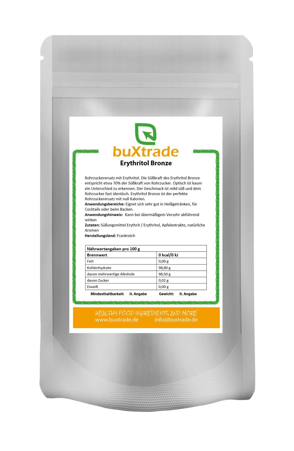 Erythritol bronze