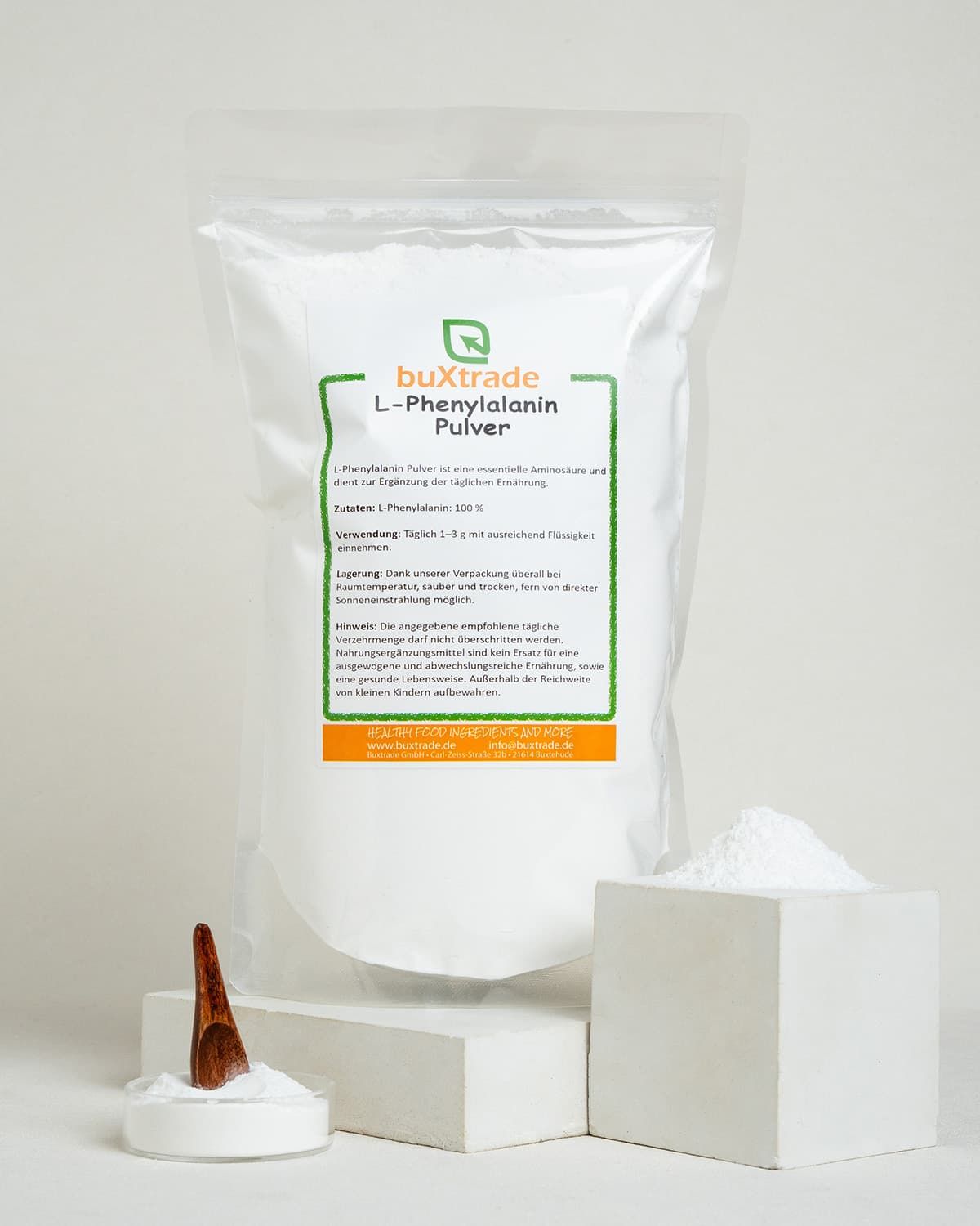 Phenylalanine powder