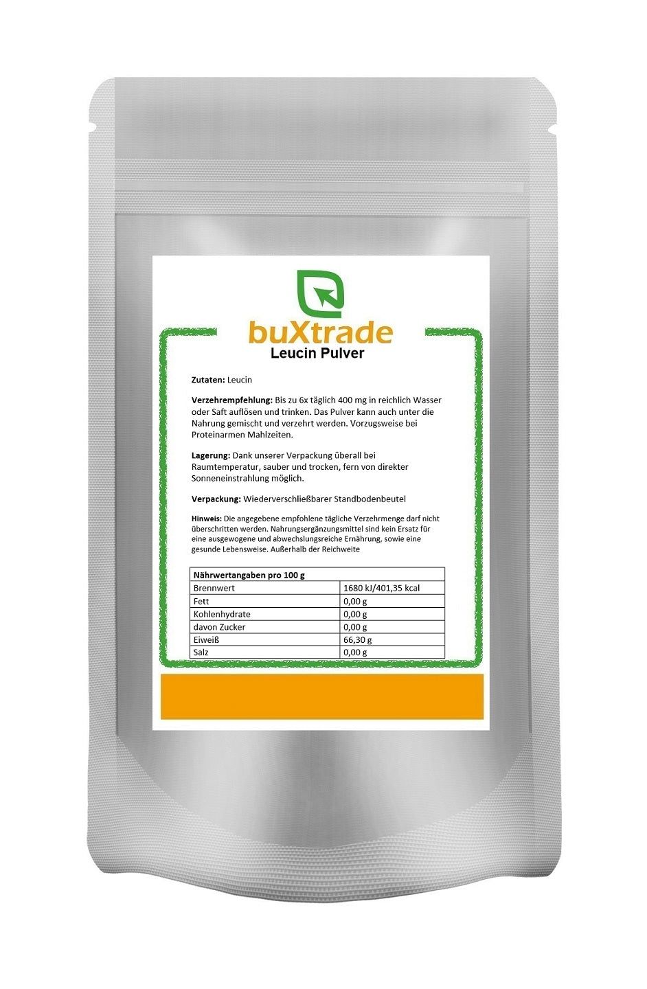 Poudre de leucine