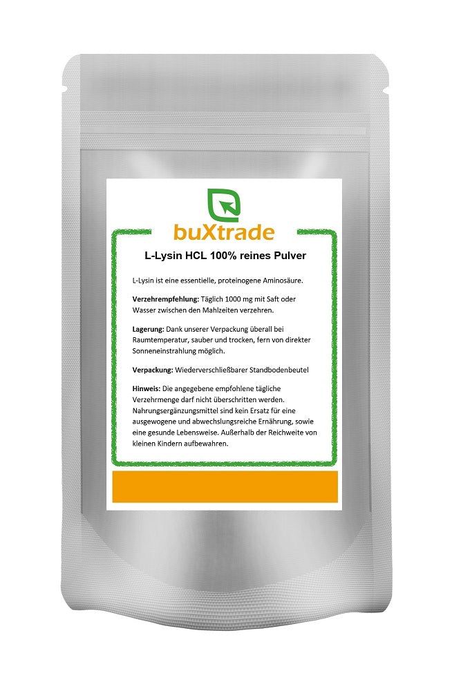 L-Lysin HCL Pulver, 100% rein