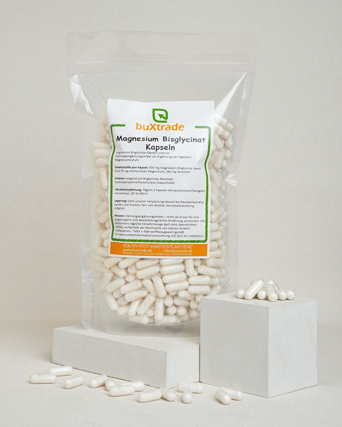 Magnesiumbisglycinat Kapseln