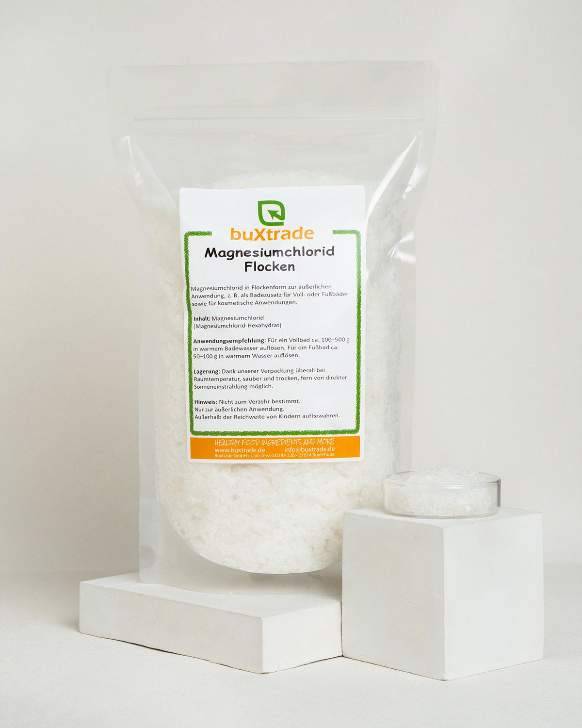 Magnesium chloride flakes