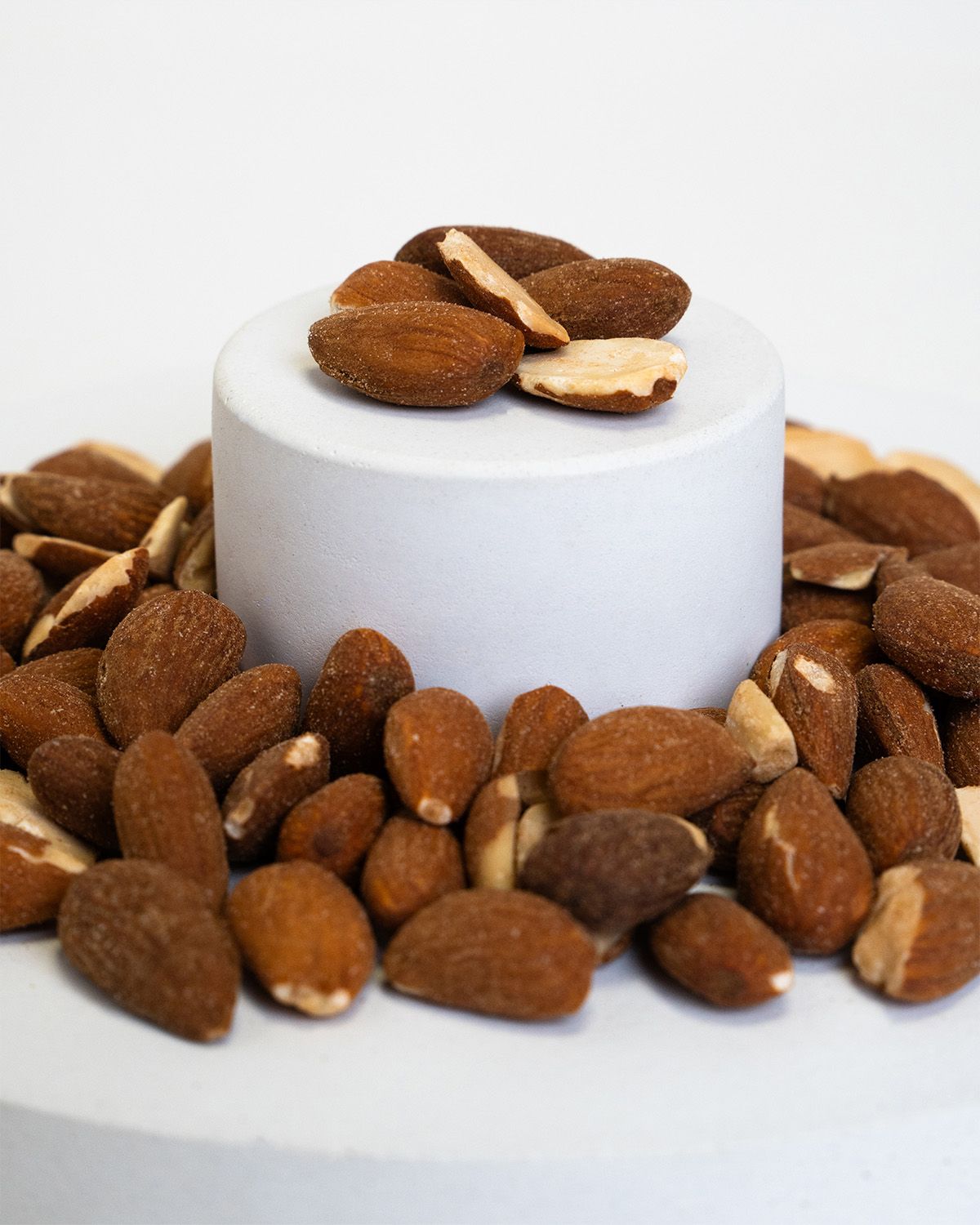 Almendras en grano saladas