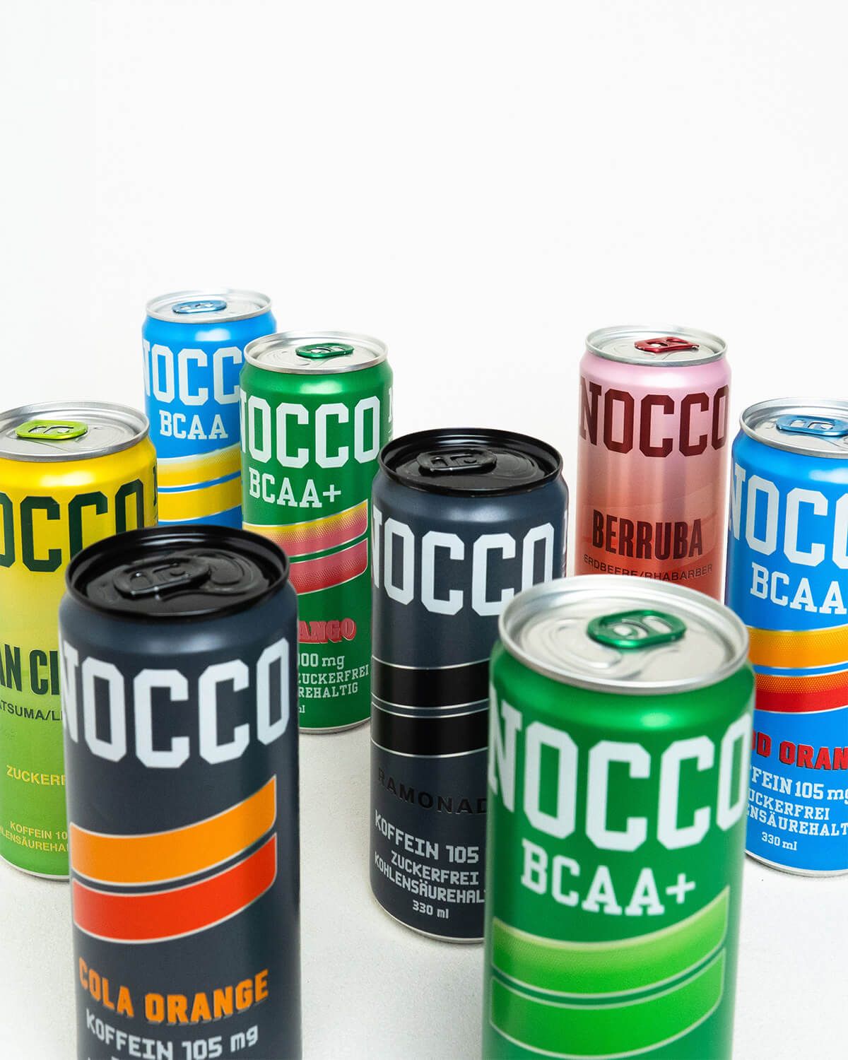 Bevanda BCAA NOCCO - Confezione variegata da 8 pezzi