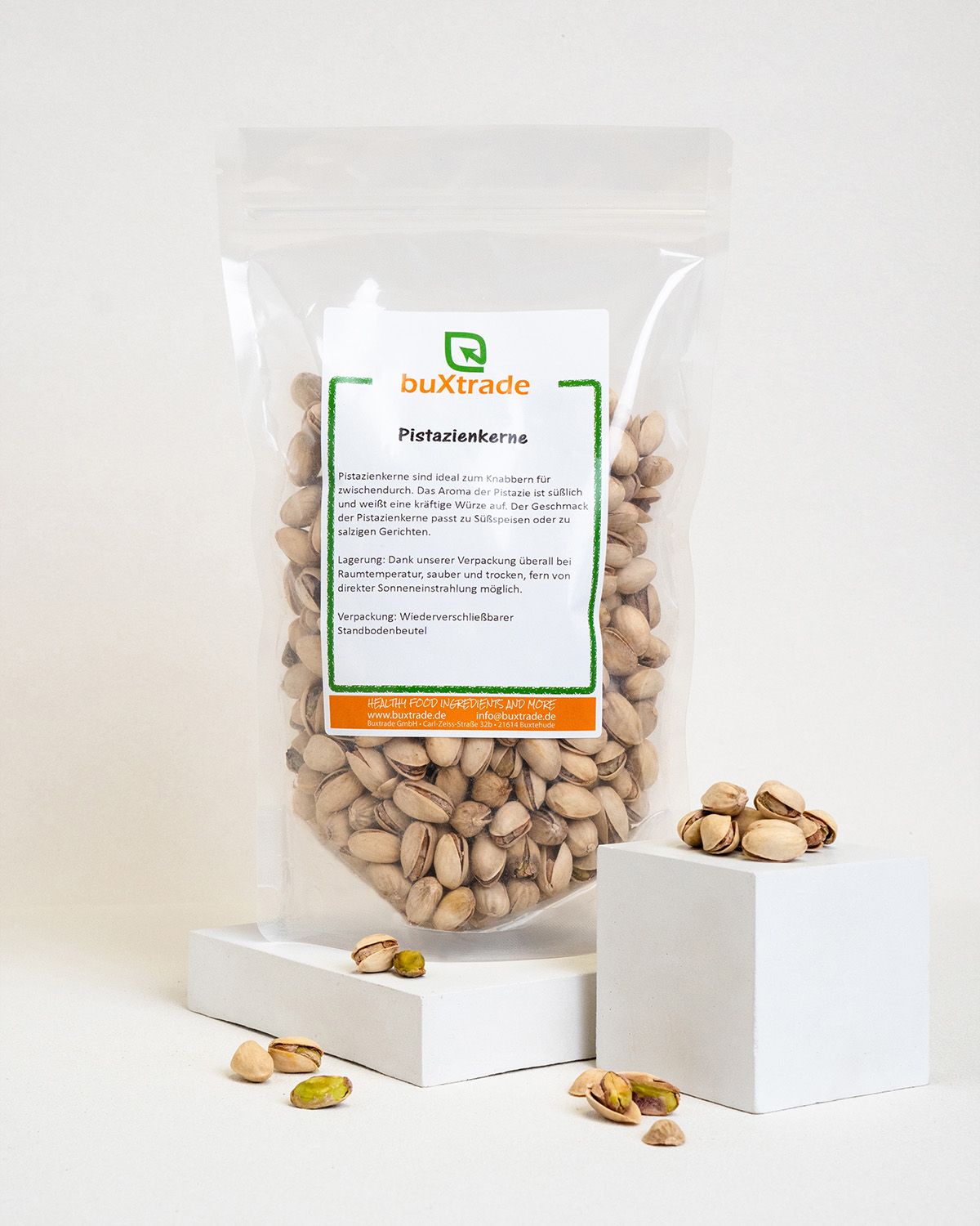 Pistachio kernels with shell