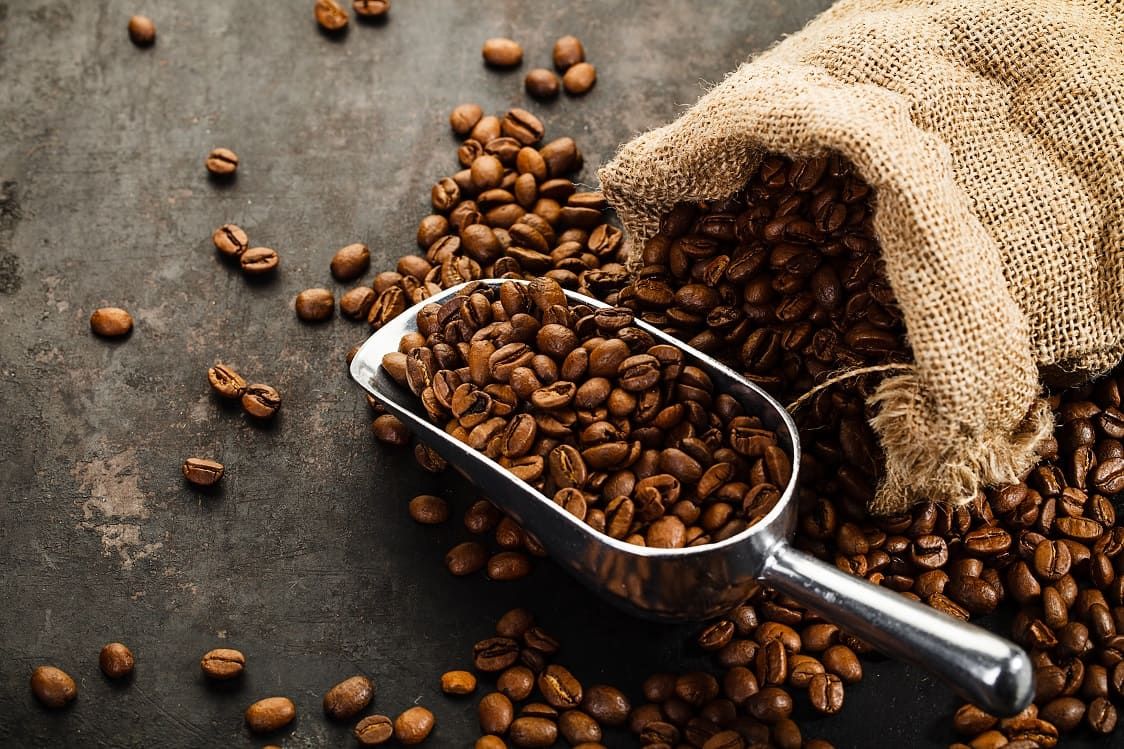 Café tostado ecológico de Colombia