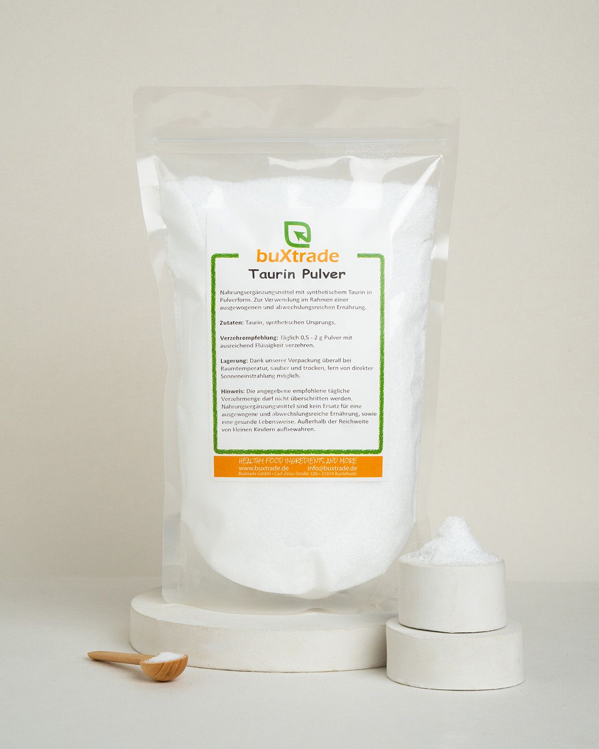 Taurin - 100% reines Pulver