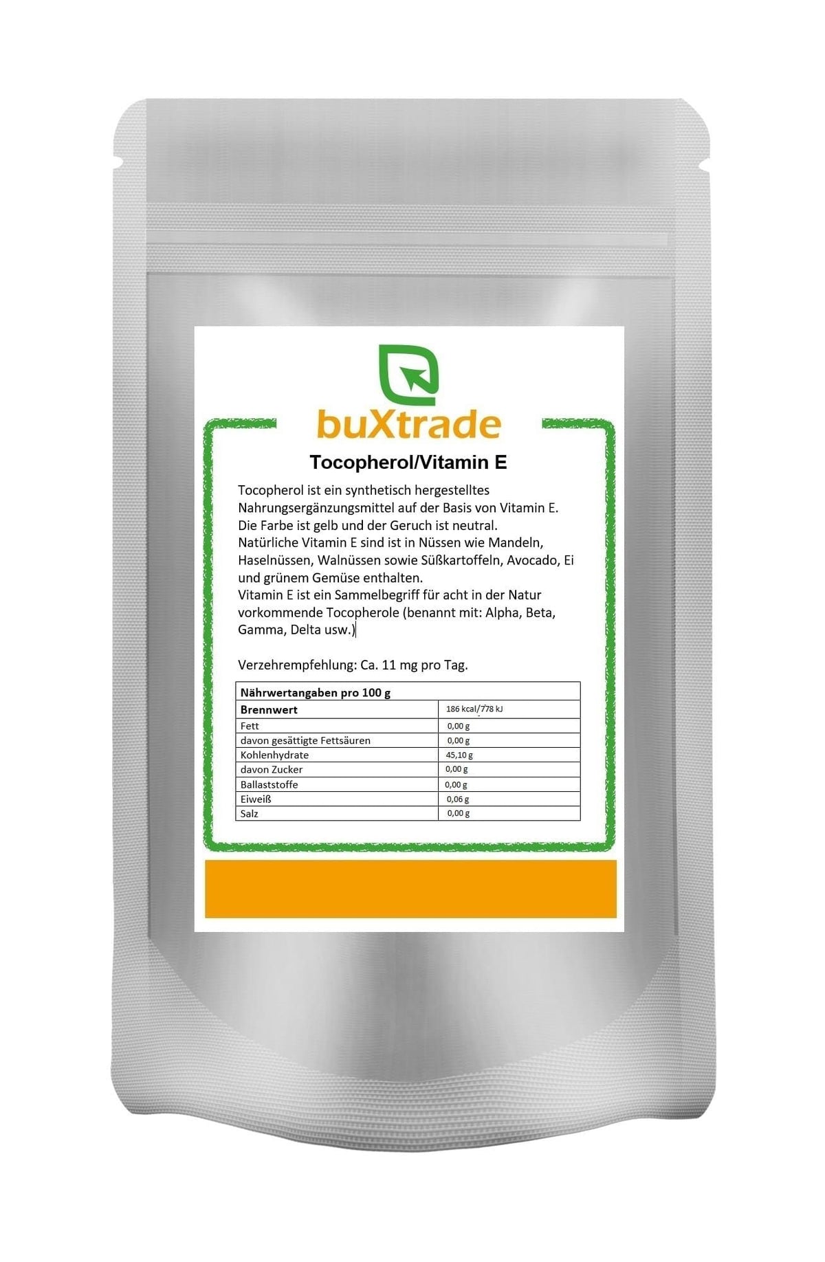 Tocoferol / Vitamina E en polvo