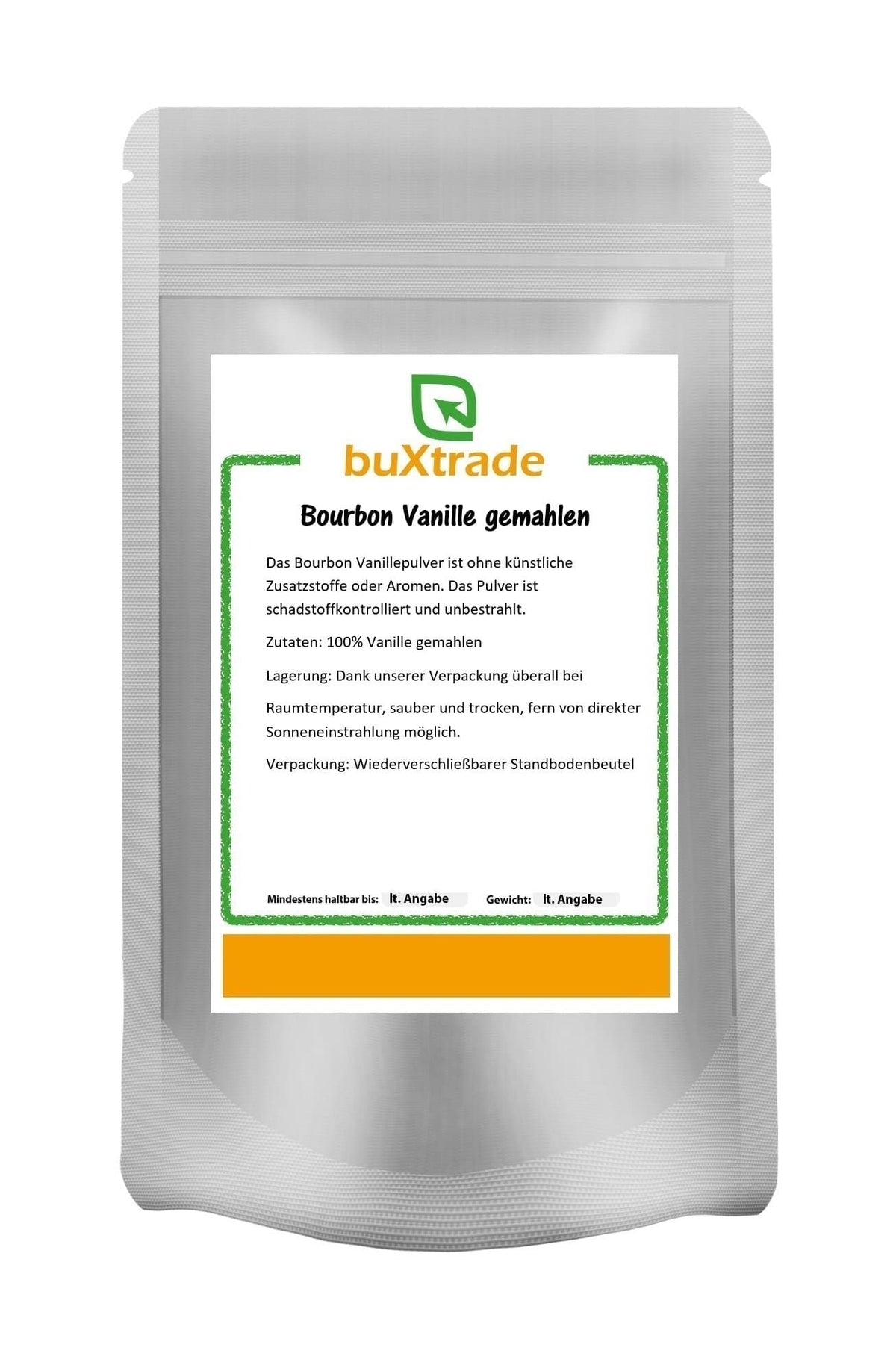 Vainilla Bourbon molida