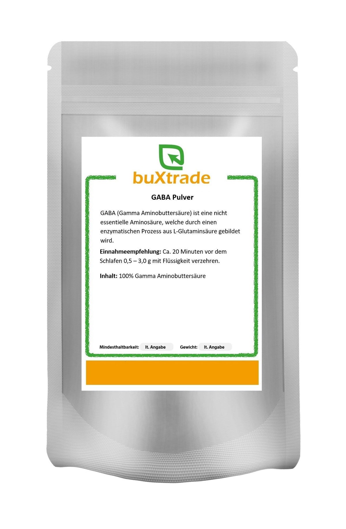 GABA powder – gamma aminobutyric acid