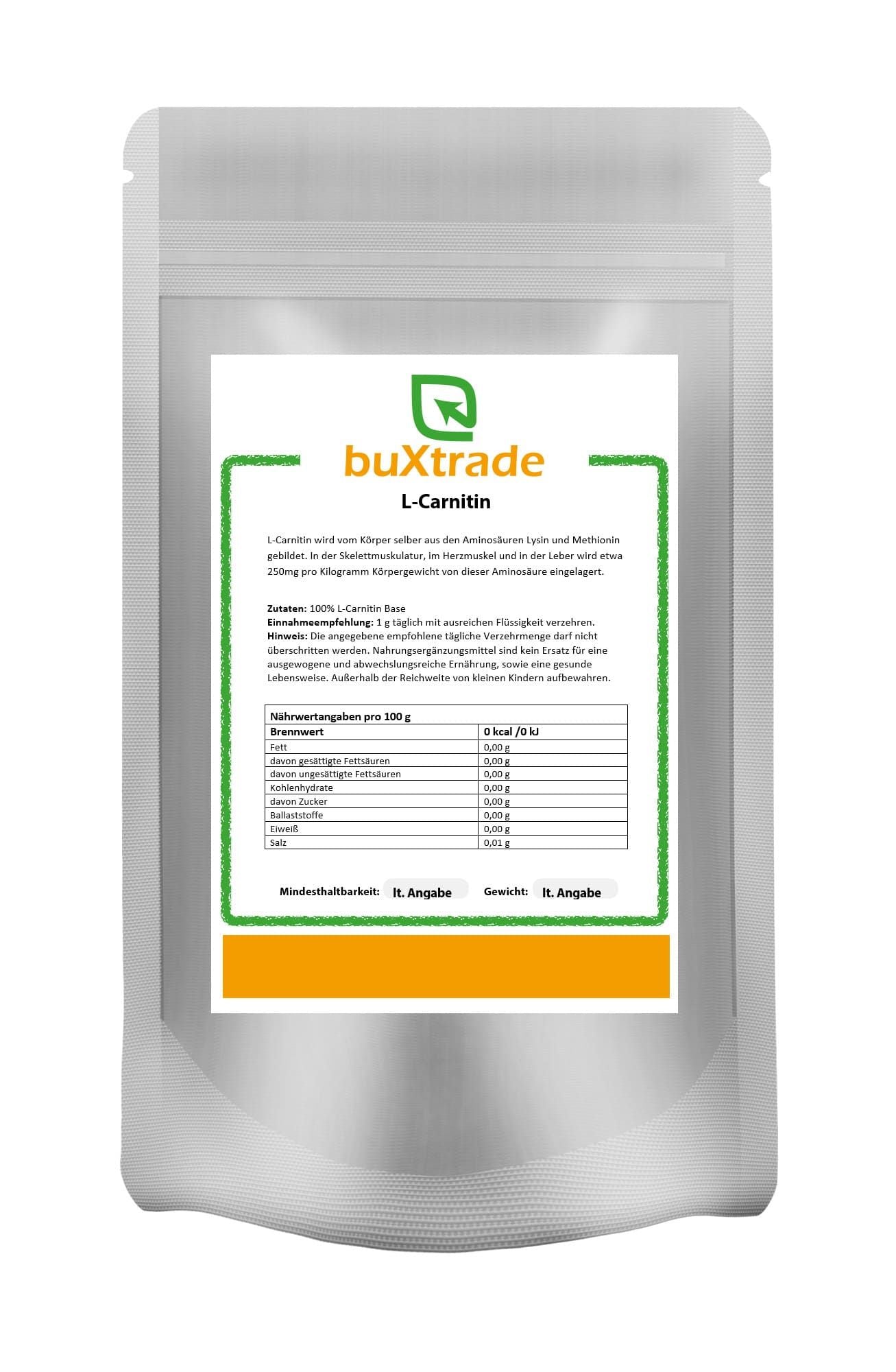 Buy l-carnitine base powder now | Buxtrade Buy l-carnitine base powder now | Buxtrade