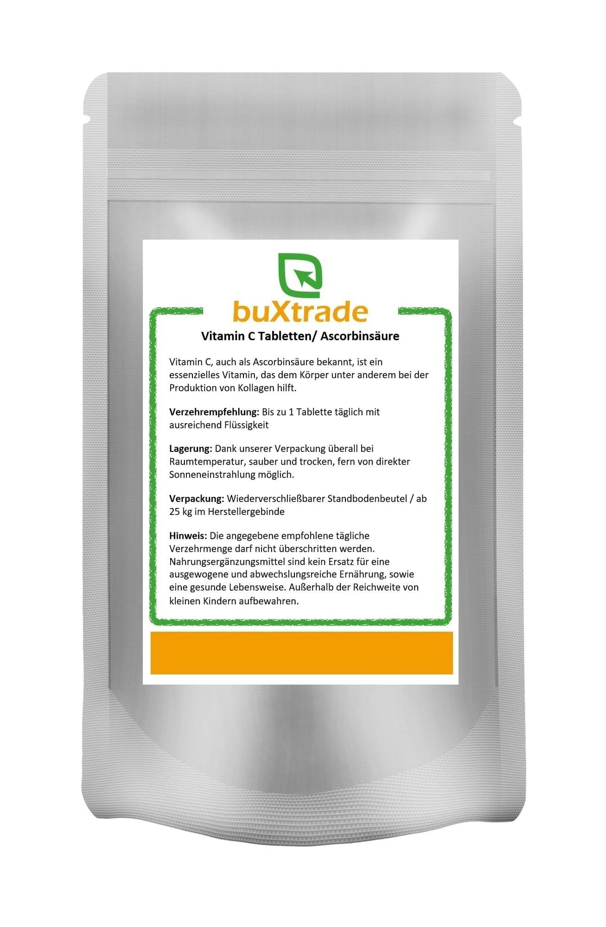Vitamin C tablets