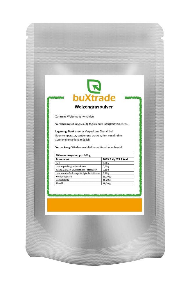 Wheatgrass powder