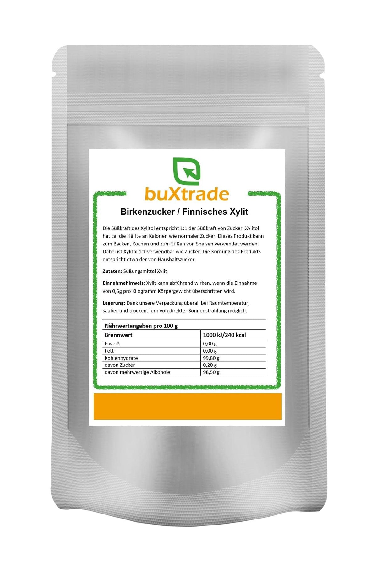 Sucre de bouleau / xylitol de Finlande