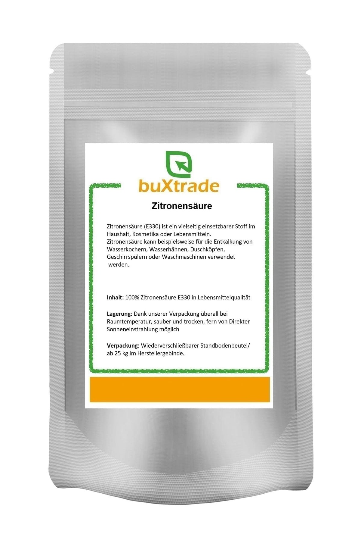 Acide citrique de qualité alimentaire