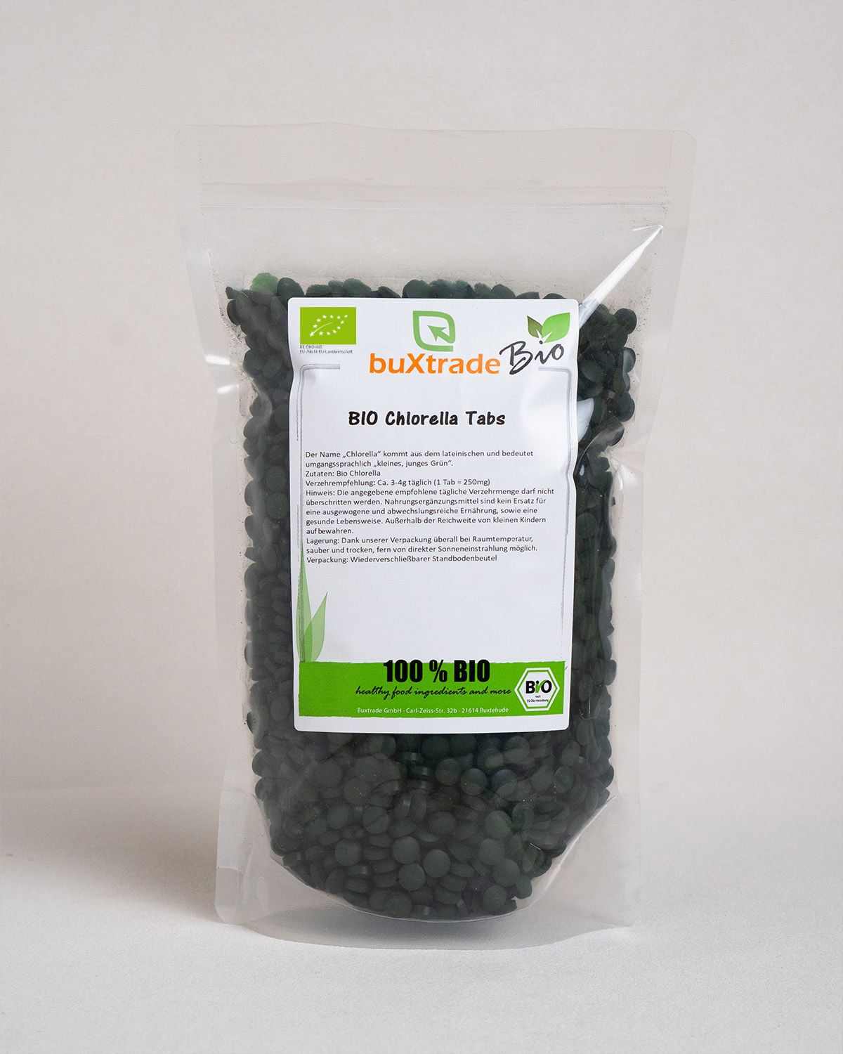 Chlorella bio en comprimés