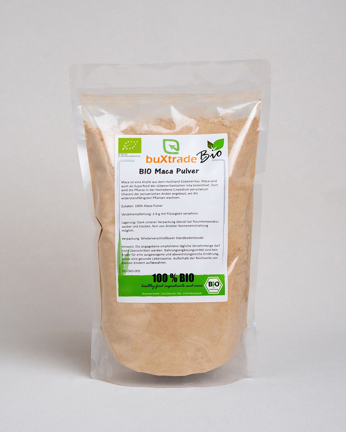 Poudre de maca bio