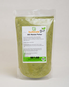 Matcha ecológico en polvo