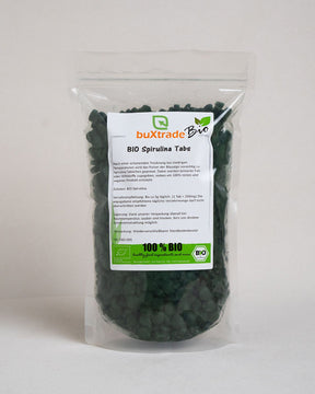 Spirulina ecológica en tabletas