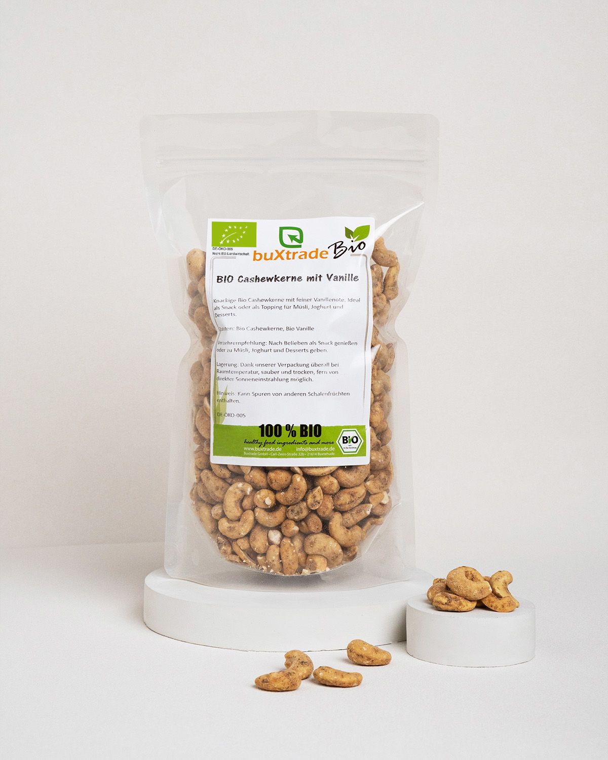 Noix de cajou bio à la vanille