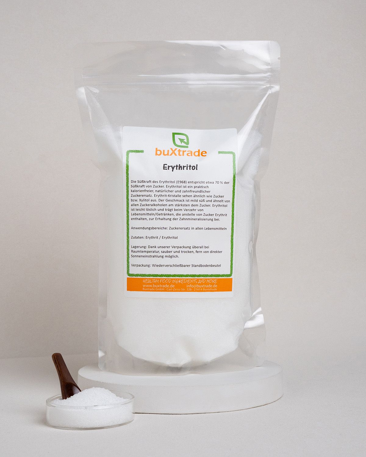 Erythrit /Erythritol Zuckerersatz
