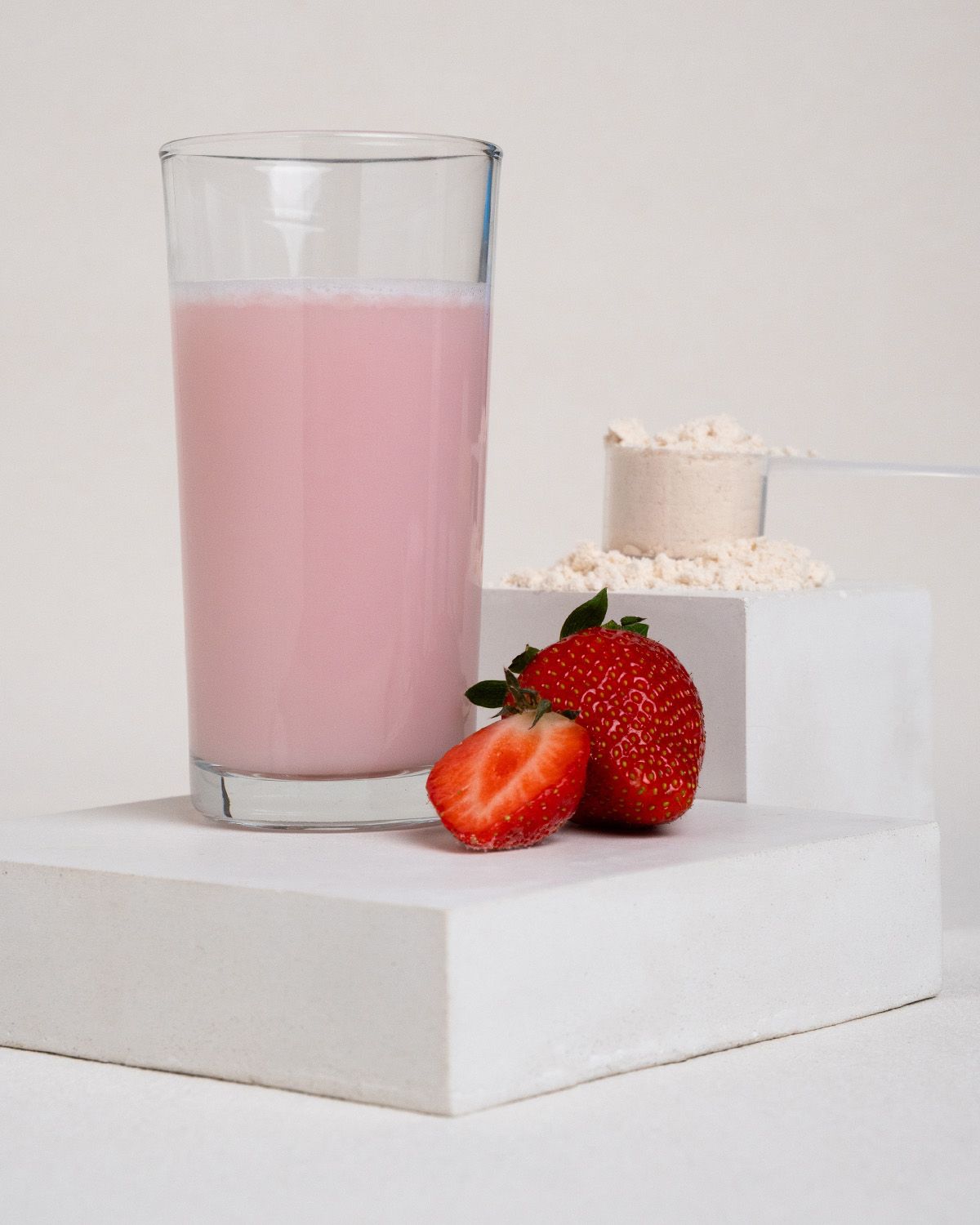 Proteína de suero de leche Fresa