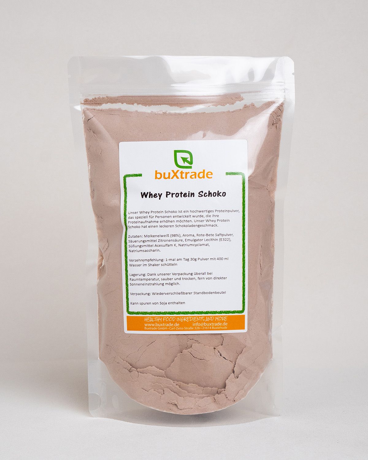 Proteína de suero de chocolate