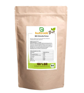 Organic chlorella powder