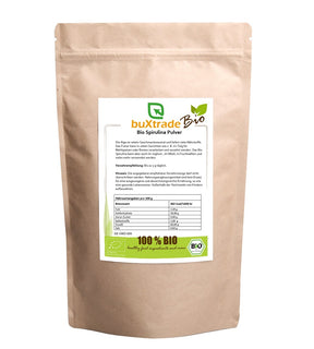 Organic spirulina powder